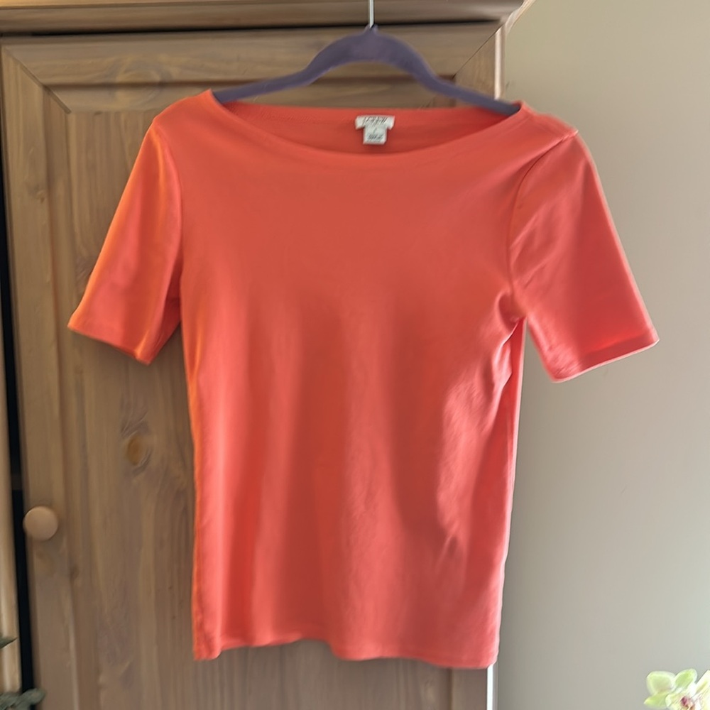 J. Crew Women's Coral Top